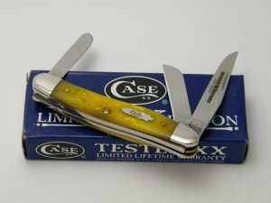 Case XX USA 6318 Marigold Bone Limited Edition Stockman Knife in Box