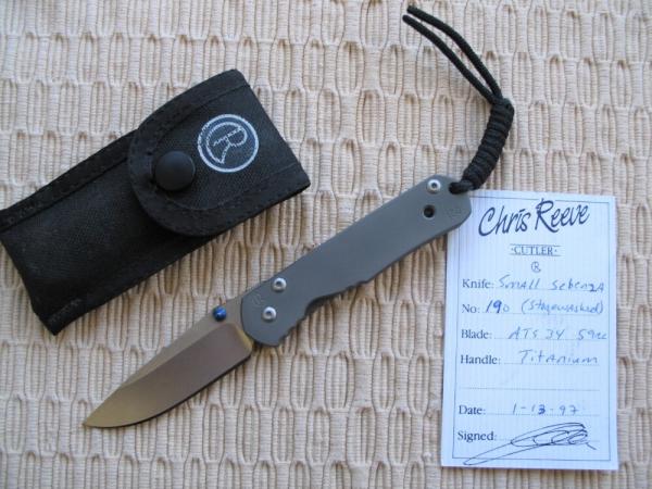 Chris Reeve Small Sebenza Chris Reeve Small Sebenza