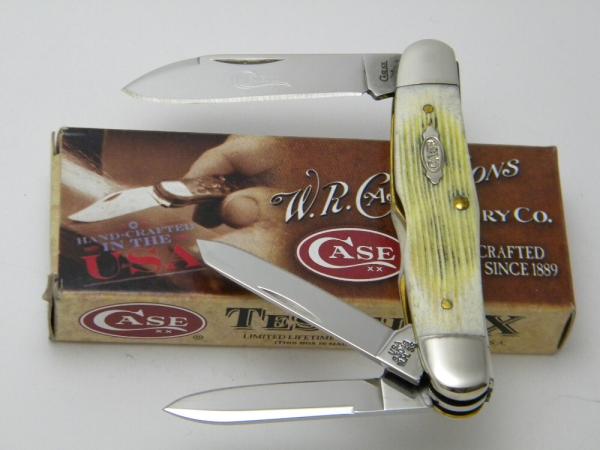 Case XX USA 63046WH 2009 Burnt Oatmeal Bone Humpback Whittler Knife in Box Case XX USA 63046WH 2009 Burnt Oatmeal Bone Humpback Whittler Knife in Box