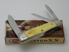 Case XX USA 63046WH 2009 Burnt Oatmeal Bone Humpback Whittler Knife in Box Case XX USA 63046WH 2009 Burnt Oatmeal Bone Humpback Whittler Knife in Box