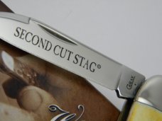 Case XX USA 53046 2009 Second Cut Stag Humpback Whittler Knife in Box Case XX USA 53046 2009 Second Cut Stag Humpback Whittler Knife in Box