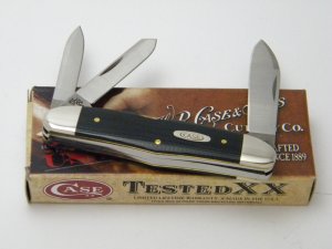 Case XX USA 103046WH  2009 Micarta Humpback Whittler Knife in Box