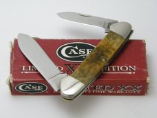 Case XX USA 62131  1996 Butternut Bone Limited Edition Canoe Knife in Box