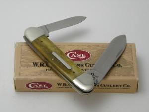 Case XX USA 62131  1995 Butternut Bone Canoe Knife in Box