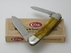 Case XX USA 62131  1995 Butternut Bone Canoe Knife in Box