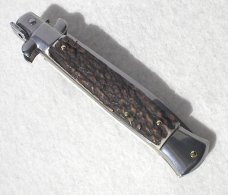  FRANK BELTRAME 9" GENUINE EUROPEAN STAG ITALIAN STILETTO