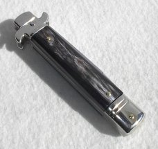 AKC LEVERLETTO 20cm - 8" BRAZILAN HORN NEW MODIFIED BAYONET BLADE   