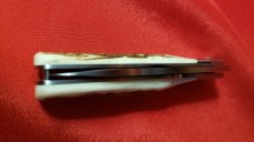 FALLKNIVEN GP STAG Linerlock CoS Drop Point Gentleman's Pocket Knife, BRAND NEW with Box and Pouch