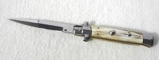 NEW FRANK BELTRAME 9" FRENCH BOVINE HORN BAYONET BLADE ITALIAN STILETTO