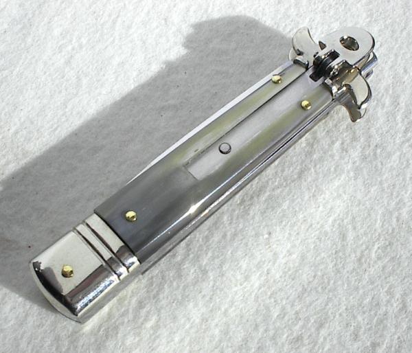 AKC LEVERLETTO 20cm - 8" BRAZILAN HORN WITH NEW MODIFIED BAYONET BLADE   