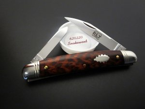 Great Eastern Cutlery SFO #62 Pocket Congress Snakewood GEC 620220