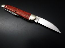 Great Eastern Cutlery #38 English Splitback Whittler Bloodwood GEC 380321 Great Eastern Cutlery #38 English Splitback Whittler Bloodwood GEC 380321