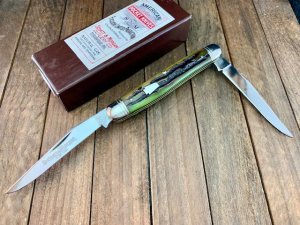Schatt and Morgan Muskrat Mossy Bone Stag Jigged  2005 1 of 100