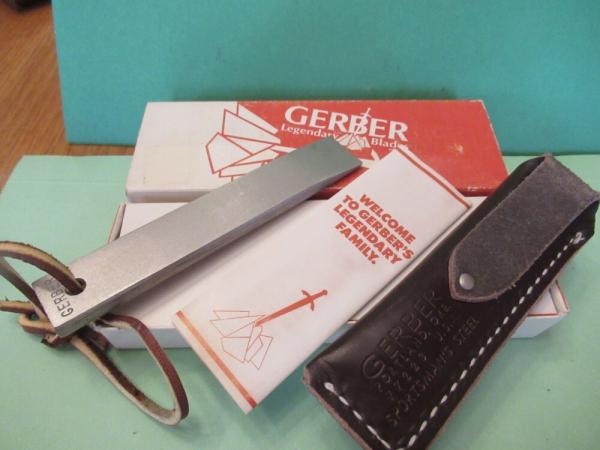Gerber 5" Sportsman Steel with Scabbard 