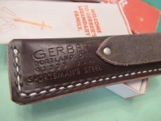 Gerber 5" Sportsman Steel with Scabbard 