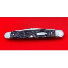 Vintage CATTARAUGUS CUTLERY CO 2-Blade Equal End Pen Folding Pocket Knife c.1886-1963 Jigged Bone Vintage CATTARAUGUS CUTLERY CO 2-Blade Equal End Pen Folding Pocket Knife c.1886-1963 Jigged Bone
