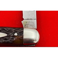 Vintage CATTARAUGUS CUTLERY CO 2-Blade Equal End Pen Folding Pocket Knife c.1886-1963 Jigged Bone Vintage CATTARAUGUS CUTLERY CO 2-Blade Equal End Pen Folding Pocket Knife c.1886-1963 Jigged Bone