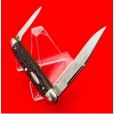 Vintage CATTARAUGUS CUTLERY CO 2-Blade Equal End Pen Folding Pocket Knife c.1886-1963 Jigged Bone Vintage CATTARAUGUS CUTLERY CO 2-Blade Equal End Pen Folding Pocket Knife c.1886-1963 Jigged Bone