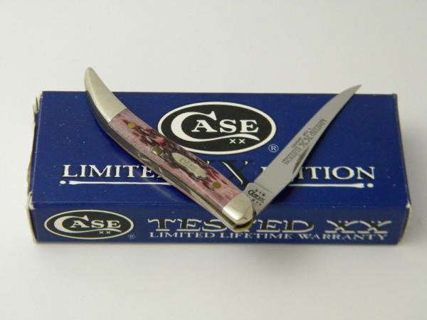 Case XX USA 610096  2003 Cabernet Bone Limited Edition Texas Toothpick Knife in Box
