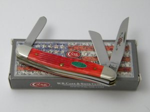 Case XX USA 6318  2012 Red Christmas Stockman Knife in Box