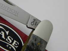 Case XX USA 6240 1998 Limited Edition Dark Black Rogers Bone Dogleg Trapper Knife in Box Case XX USA 6240 1998 Limited Edition Dark Black Rogers Bone Dogleg Trapper Knife in Box