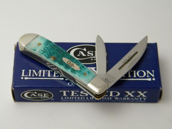 Case XX USA TB62117 2011 Sea Green Bone Swayback Jack Knife in Box Case XX USA TB62117 2011 Sea Green Bone Swayback Jack Knife in Box