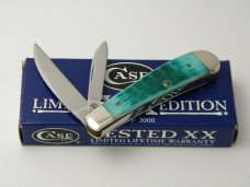 Case XX USA TB62117 2011 Sea Green Bone Swayback Jack Knife in Box Case XX USA TB62117 2011 Sea Green Bone Swayback Jack Knife in Box