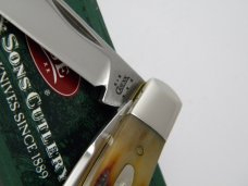 Case XX USA T.B. V62110 2004 Natural Bone Saddlehorn Knife in Box Case XX USA T.B. V62110 2004 Natural Bone Saddlehorn Knife in Box