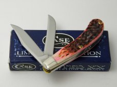 Case XX USA T.B. 62110 2005 Raspberry Bone Saddlehorn Knife in Box Case XX USA T.B. 62110 2005 Raspberry Bone Saddlehorn Knife in Box