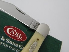 Case XX USA 6383WH 2000 Natural Bone Whittler Knife in Box Case XX USA 6383WH 2000 Natural Bone Whittler Knife in Box