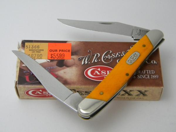 Case XX USA 2011 Persimmon Orange Muskrat Knife in Box Case XX USA 2011 Persimmon Orange Muskrat Knife in Box