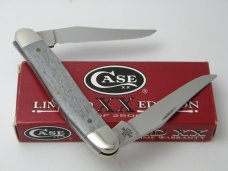Case XX USA 2001 Limited Edition Black Bone Muskrat Knife in Box Case XX USA 2001 Limited Edition Black Bone Muskrat Knife in Box