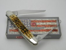 Case XX USA 2004 First Run Chestnut Bone Muskrat Knife in Box Case XX USA 2004 First Run Chestnut Bone Muskrat Knife in Box