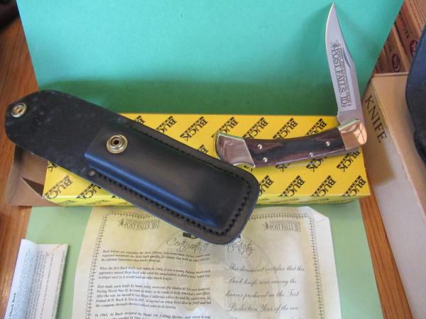 Buck First Production Run Post Falls, ID Model 110