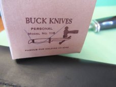 Buck Fixed Blade Personal Model # 118 Buck Fixed Blade Personal Model # 118