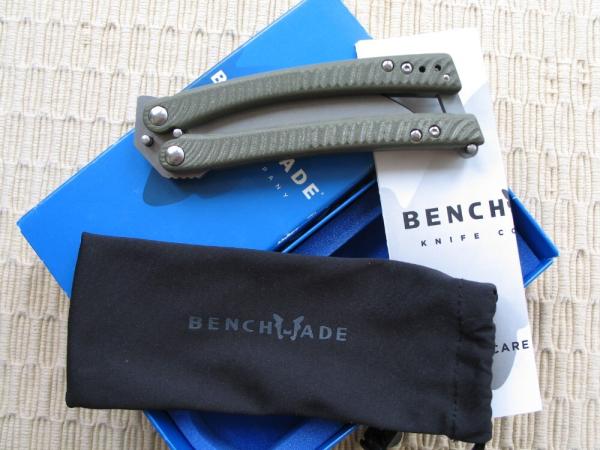 BENCHMADE 53 MARLOWE MANGUS BALISONG