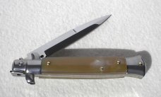 NEW FRANK BELTRAME 9" GENUINE FRENCH BOVINE HORN BAYONET BLADE ITALIAN STILETTO