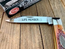 Case Cheetah Dynasty Jigged Espresso Bone 2013 CCC Life Member Annual Knife Case Cheetah Dynasty Jigged Espresso Bone 2013 CCC Life Member Annual Knife