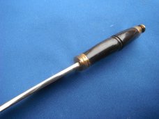 Vintage Hand Forged Custom-Made Camp Knife / Fixed Blade Knife with Horn Handle. Made in Mexico!!! Vintage Hand Forged Custom-Made Camp Knife / Fixed Blade Knife with Horn Handle. Made in Mexico!!!