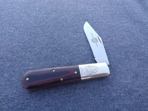 GEC RED & BLACK LINEN MICARTA 861121 2 ACORN BARLOW