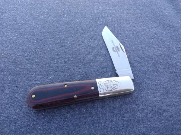GEC RED & BLACK LINEN MICARTA 861121 2 ACORN BARLOW