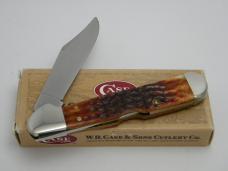 Case XX USA 1998  61549L Chestnut Bone Bone Copperlock Knife in Box