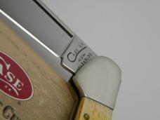 Case XX USA 1998  61549L Dark Orange Bone Copperlock Knife in Box