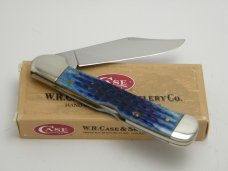 Case XX USA 1998 61549L Blue Bone Copperlock Knife in Box Case XX USA 1998 61549L Blue Bone Copperlock Knife in Box