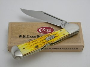 Case XX USA 1998  61549L Yellow Bone Copperlock Knife in Box