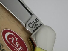 Case XX USA 1999 61549L Yellow Rogers Bone Copperlock Knife in Box Case XX USA 1999 61549L Yellow Rogers Bone Copperlock Knife in Box