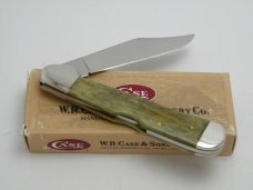 Case XX USA 1998 61549L Smooth Green Bone Copperlock Knife in Box Case XX USA 1998 61549L Smooth Green Bone Copperlock Knife in Box