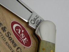 Case XX USA 1998 61549L Smooth Green Bone Copperlock Knife in Box Case XX USA 1998 61549L Smooth Green Bone Copperlock Knife in Box