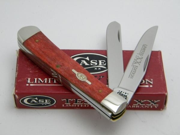 Case XX USA 2000  6254 Smooth Old Red Bone Limited Edition Trapper Knife in Box