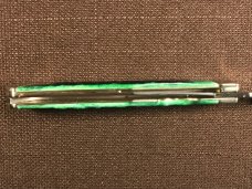 W.R. Case and Sons Trapperlock in Hunter Green Bone with Slanted Bolsters W.R. Case and Sons Trapperlock in Hunter Green Bone with Slanted Bolsters